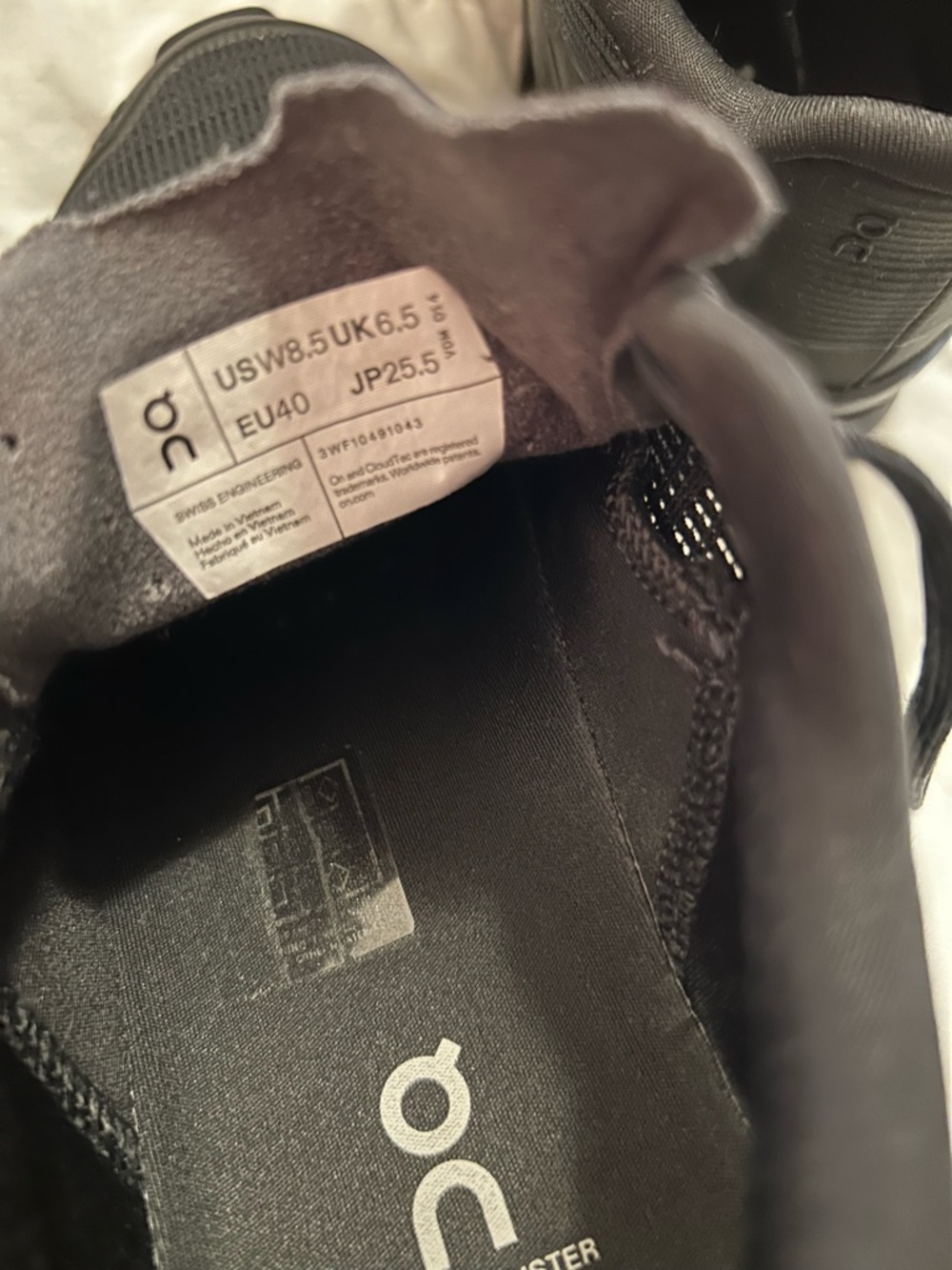 On Cloudmonster Void Black/Black  Athletic Sneakers - Picture 3 of 7